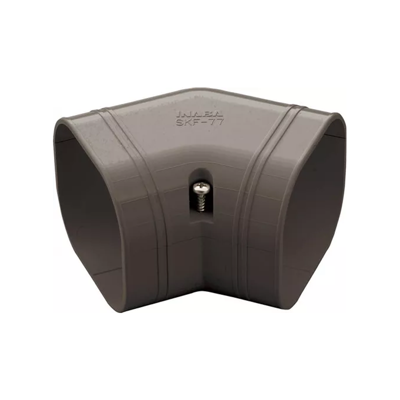 Bocht 45° Vlak PVC Bruin Inaba Denko SKF-77-B 75 mm