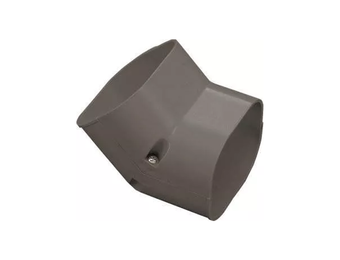 Bocht 45° Stijgend PVC Bruin Inaba Denko SCF-77-B 75 mm