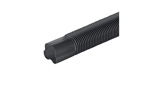 Leidinggoot Flexibel PVC Zwart Inaba Denko SF-77-1000-K 75x63 mm 1 meter