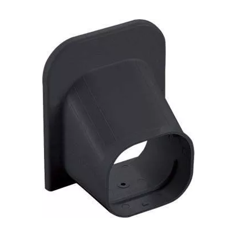 Eindstuk Plafond/Wand PVC Zwart Inaba Denko SP-77-K 75 mm