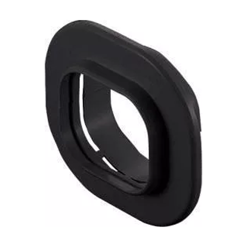 Muurrozet PVC Zwart Inaba Denko SWC-77-K 75 mm