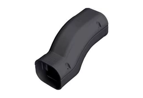 Sprongbocht PVC Zwart Inaba Denko SIF-77-K 75 mm