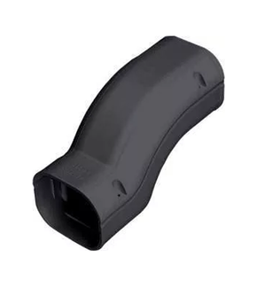 Sprongbocht PVC Zwart Inaba Denko SIF-77-K 75 mm