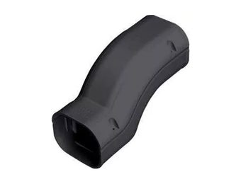 Sprongbocht PVC Zwart Inaba Denko SIF-77-K 75 mm