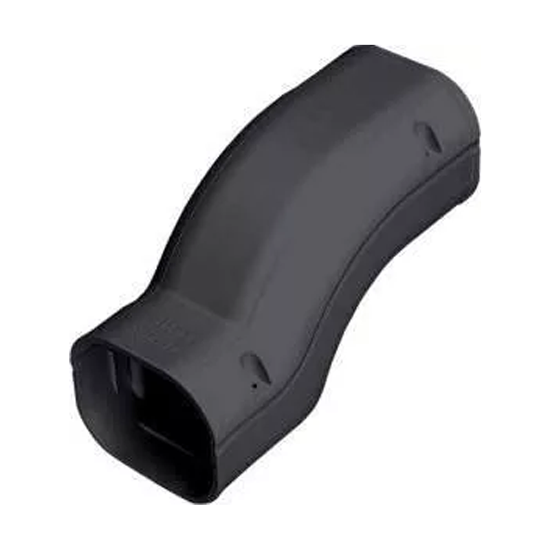 Sprongbocht PVC Zwart Inaba Denko SIF-77-K 75 mm