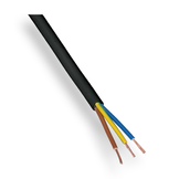 Aansluitsnoer 3 x 1,5 mm² Zwart