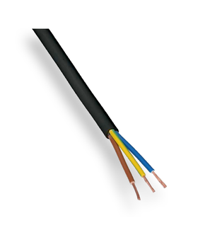 Aansluitsnoer 3 x 1,5 mm² Zwart