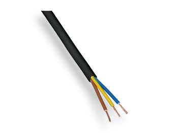 Aansluitsnoer 3 x 1,5 mm² Zwart