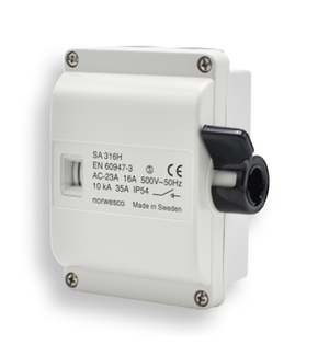 Norwesco Werkschakelaar SA 3-polig 16A