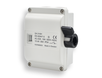 Norwesco Werkschakelaar SA 3-polig 16A