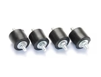 Trillingsdempers M8 Set van 4 stuks • Cilindrisch