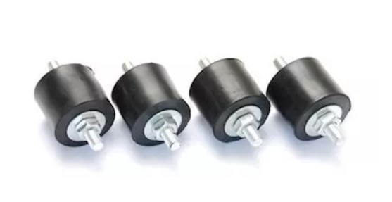 Trillingsdempers M8 Set van 4 stuks • Cilindrisch