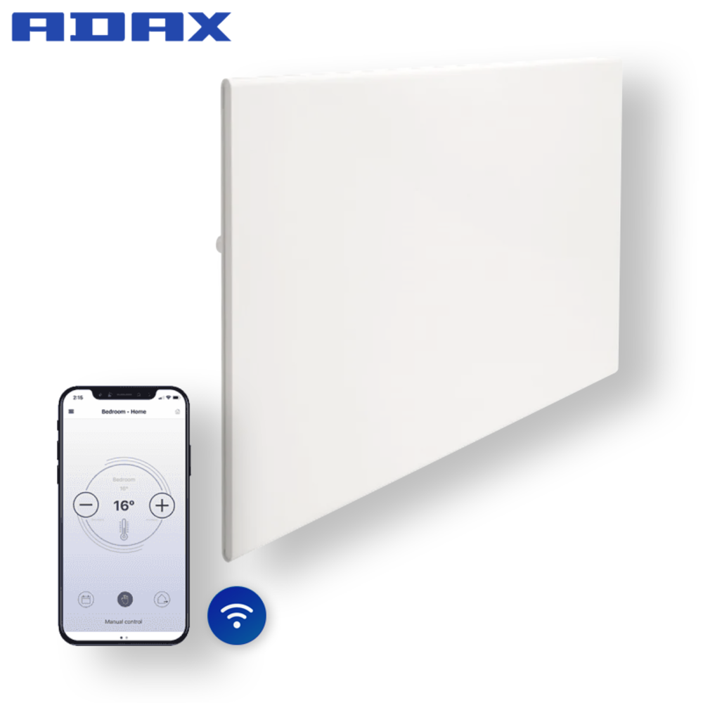Elektrische Wandradiator Adax Neo Hoog +Wifi -Diverse wattages