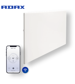 Elektrische Wandradiator Adax Neo Compact +Wifi - Diverse wattages - Kleur Wit