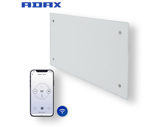 Elektrische Wandradiator Adax Clea Hoog +Wifi - Diverse wattages - Kleur Wit