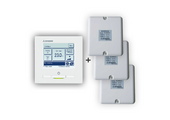 Mitsubishi H.I. Wandbediening Set EcoTouch RC-EX3A + 3 Interface-koppelingen SC-BIKN2-E