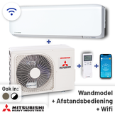 Mitsubishi SRK50ZS-WF Singlesplit Airco 5,0kW +Wifi Fluisterstil