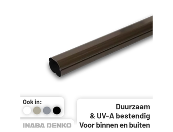 Leidinggoot PVC Bruin Inaba Denko SD-77-B 75x63 mm 2 meter