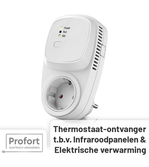 OVB-02 Plug-in Ontvanger voor Aan/uit en Klok Thermostaat THB-01 en THB-02