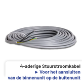 Airco Installatiepakket 1/4"x1/2" voor airco's van 5,0 tot 6,3kW