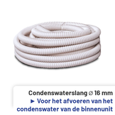 Airco Installatiepakket 1/4"x1/2" + Muurbeugel voor airco's van 5,0 tot 6,3kW