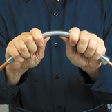 Koelleiding Buigveer 5/8" Uitwendig 26cm