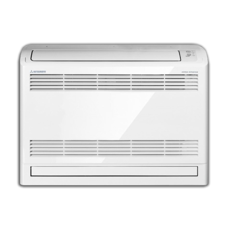 Mitsubishi Heavy Industries Airco Vloermodel 2,5kW - Singlesplit Complete Set - SRF25ZS-W (Fluisterstil)