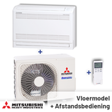 Mitsubishi Heavy Industries Airco Vloermodel 5,0kW - Singlesplit Complete Set - SRF50ZSX-W (Fluisterstil)