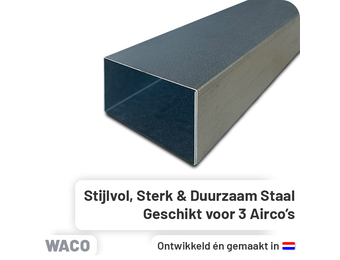 Leidinggoot Verzinkt staal Waco CD-100V 100x60 mm 2 meter
