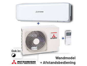 Mitsubishi SRK20ZS Singlesplit Airco 2,0kW Fluisterstil