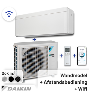 Daikin Stylish FTXA20 Singlesplit Airco 2,0kW +Wifi Fluisterstil