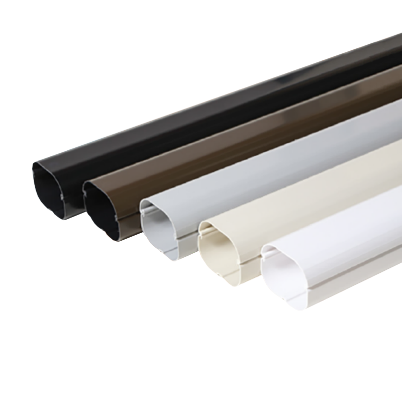 Leidinggoot PVC Grijs Inaba Denko SD-77-G 75x63 mm 0,5 meter