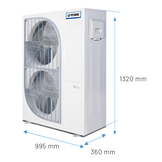 Monoblock Warmtepomp York Amichi S YVAG016 15,4 kW
