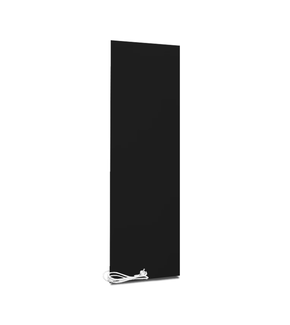 Infrarood Badkamer Verwarmingspaneel 40x120cm Mat Zwart