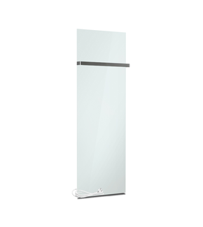 Infrarood Badkamer Verwarmingspaneel 40x120cm Spiegel +Handdoekrek