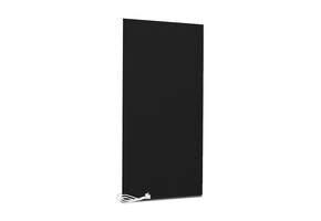 Infrarood Badkamer Verwarmingspaneel 60x120cm Mat Zwart