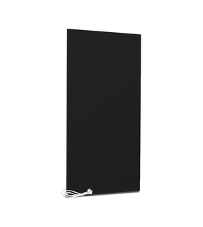 Infrarood Badkamer Verwarmingspaneel 60x120cm Mat Zwart