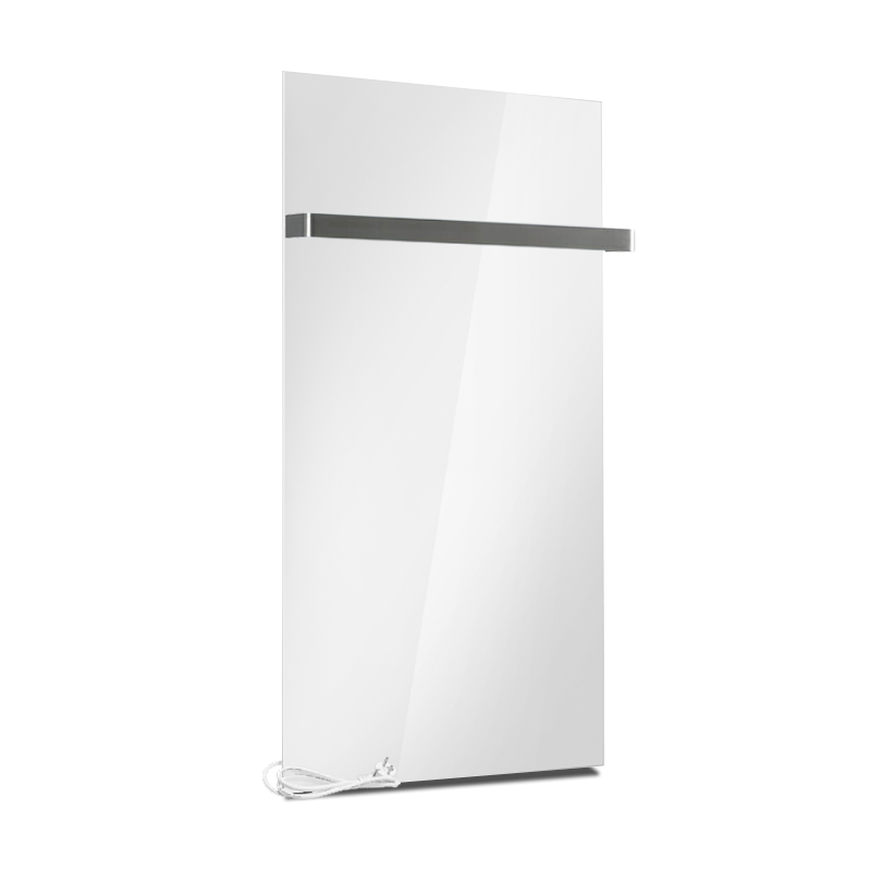 Infrarood Badkamer Verwarmingspaneel 60x120cm Spiegel +Handdoekrek