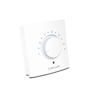 Salus ERT20TXB Gemakkelijke Draadloze Thermostaat met draaiknop