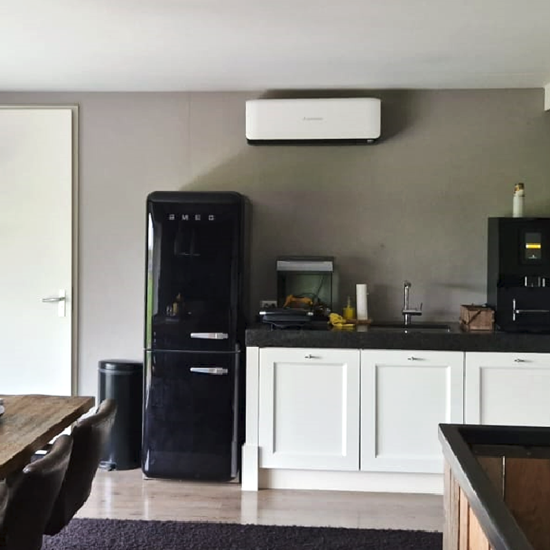 AANBIEDING: Mitsubishi SRK35ZS Singlesplit Airco 3,5kW + GRATIS Installatiepakket + Set Voeten