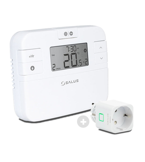 Salus RT510SPE Draadloze Thermostaat Set met Plug-in Stekkerontvanger