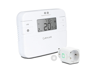Salus RT510SPE Draadloze Thermostaat Set met Plug-in Stekkerontvanger