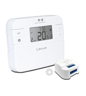 Salus RT510SR Draadloze Thermostaat Set met Inbouw Ontvanger