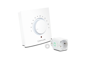 Salus ERT20SPE Draadloze Thermostaat Set met Plug-in Stekkerontvanger