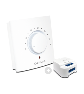 Salus ERT20SR Draadloze Thermostaat Set met Inbouw Ontvanger