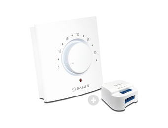 Salus ERT20SR Draadloze Thermostaat Set met Inbouw Ontvanger