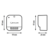 Salus ERT20SR Draadloze Thermostaat Set met Inbouw Ontvanger