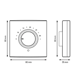 Salus ERT20SPE Draadloze Thermostaat Set met Plug-in Stekkerontvanger