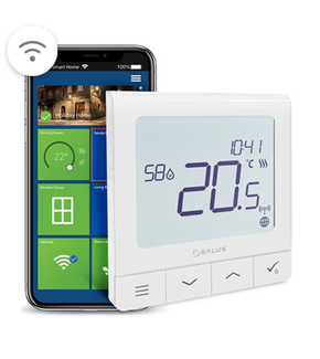 Salus SQ610RF Quantum Smart Home Wifi Draadloze Thermostaat