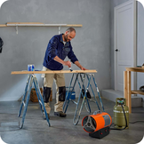 GFA 1030E Heteluchtkanon op gas 30kW Verwarmt tot 470m³